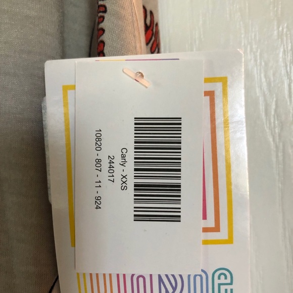 Lularoe Carly Baseball themed dress - Picture 2 of 2